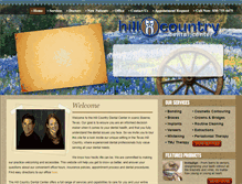 Tablet Screenshot of hillcountrydentalcenter.com